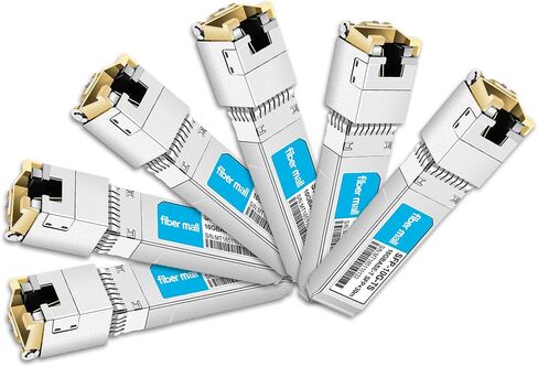Fiber Mall 10G SFP+ to RJ45 80m for Juniper Networks EX-SFP-10GE-T Compatible, 10GBASE-T SFP+ Copper RJ-45 80m Transceiver Module in Saudi Arabia
