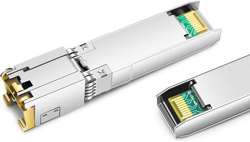 Fiber Mall 10G SFP+ to RJ45 80m for Juniper Networks EX-SFP-10GE-T Compatible, 10GBASE-T SFP+ Copper RJ-45 80m Transceiver Module in Saudi Arabia