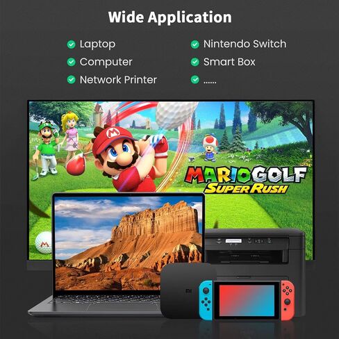 محول KIHENG USB C إلى Ethernet، RJ45 إلى USB C Thunderbolt 3/Type-C Gigabit Ethernet LAN محول شبكة متوافق مع Windows وMacBook وmacOS وMac Pro Mini والكمبيوتر المحمول والكمبيوتر الشخصي والمزيد in Kuwait