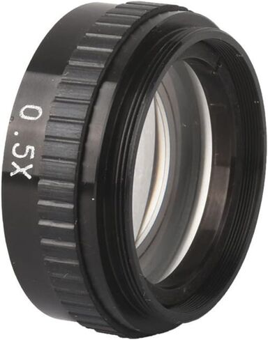 ملحقات المجهر الرقمي المحمول 0.5X مجهر أسطواني واحد هدف مساعد 140 مم عدسة مجهر مسافة العمل 42 مم حجم التركيب ملحقات المجهر in Kuwait