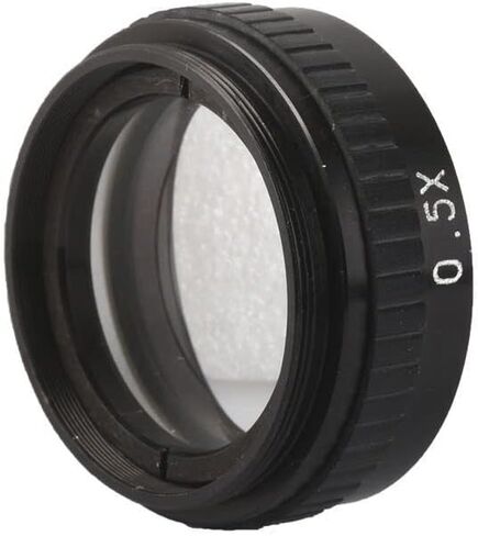 ملحقات المجهر الرقمي المحمول 0.5X مجهر أسطواني واحد هدف مساعد 140 مم عدسة مجهر مسافة العمل 42 مم حجم التركيب ملحقات المجهر in Kuwait