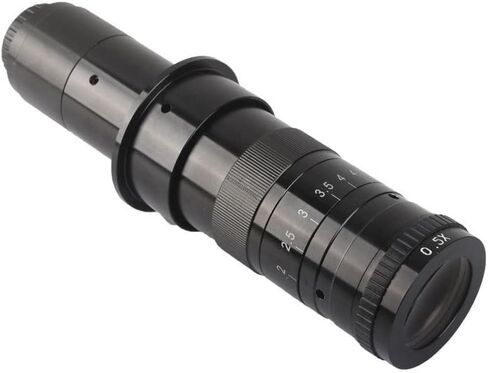 ملحقات المجهر الرقمي المحمول 0.5X مجهر أسطواني واحد هدف مساعد 140 مم عدسة مجهر مسافة العمل 42 مم حجم التركيب ملحقات المجهر in Kuwait