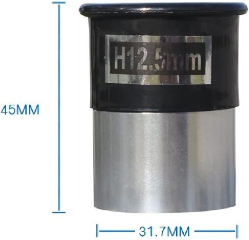 محول مجهر 1.25 بوصة ارتفاع 12.5 مللي متر ملحقات تلسكوب فلكي العدسة 5P9923 ملحقات المجهر in Kuwait