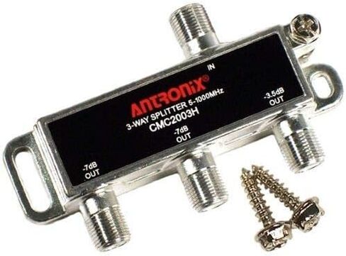 Antronix CMC2003H-A 3-Way Horizontal Splitter -3.5dB -7dB 5-1002 MHz عالي الأداء للتلفزيون والإنترنت in Kuwait