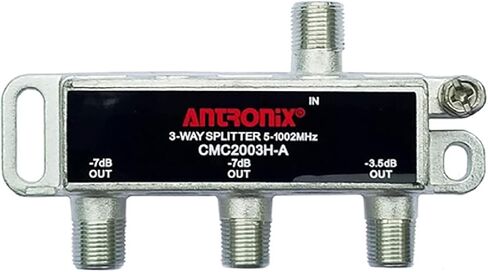 Antronix CMC2003H-A 3-Way Horizontal Splitter -3.5dB -7dB 5-1002 MHz عالي الأداء للتلفزيون والإنترنت in Kuwait