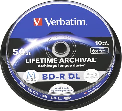 Verbatim BLU-RAY BD-R 50GB 6X SP10 in Saudi Arabia