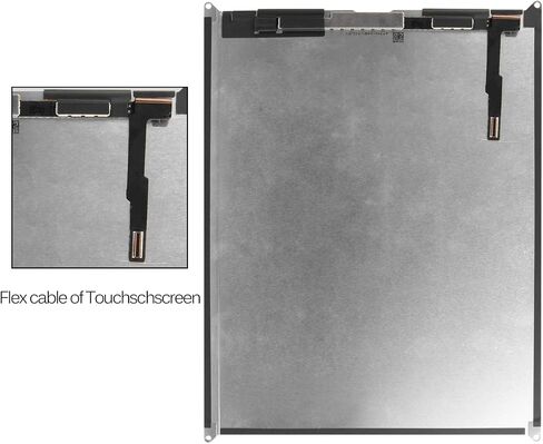 Screen Replacement For iPad Air 1st Generation 9.7inch A1474 A1475 A1476（Not For Air 2）LCD Display And Touch Screen digitizer With Home Button & Free Tool Repair Kit & Screen Protector (Black) in Saudi Arabia