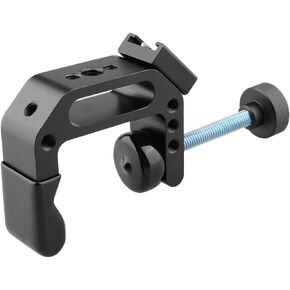CAMVATE C-Clamp Desktop Mount Holder Stand Articulated with Cold Hot Shoe Mount - 1154 in Saudi Arabia
