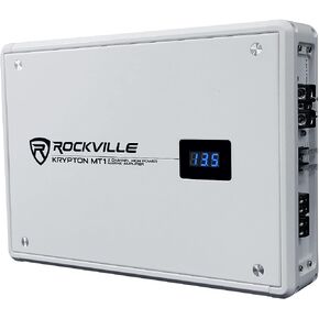 Rockville Krypton MT1 1600w 2 Channel Marine/Boat Amplifier w Volt Meter in Saudi Arabia