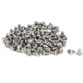 New Lon0167 Desktop Computer Featured Nickel Plated Hard reliable efficacy Drive Video Card PCI Bezel Screw #6-32 100pcs(id:c31 a8 ff af2) in Saudi Arabia