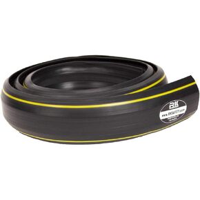 واقي سلك RK Safety بطول 6.5 قدم رمادي PVC للأرضية 3 - مرن لتغطية الكابلات والأسلاك والأسلاك - رائع للمنزل أو المكتب أو المستودع أو الحفلات الموسيقية - سهل الفتح والفتح (رمادي) in Kuwait