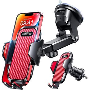 VANMASS Car Phone Holder 2026 Ultimate Military-Grade Strongest Suction & Clip Windshield Dashboard【Newest Best Strongest】Cell Phone Shower & Wall Mounts for iPhone 17 Pro Max 16 15 14 13 Android in Saudi Arabia
