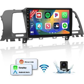راديو السيارة Nissan Murano 2011-2014، 2G+32G Android 13 ستيريو مع Apple CarPlay Android Auto Mirror Link، Hikity 9 بوصة تعمل باللمس بلوتوث صوت السيارة مع WiFi HiFi in Kuwait
