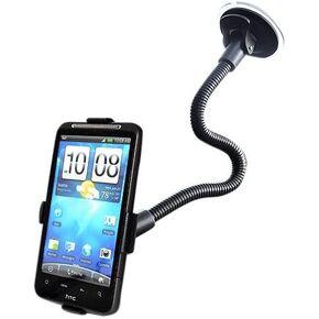 حامل السيارة Amzer Gooseneck مقاس 13 بوصة لهاتف HTC Inspire 4G - أسود in Kuwait