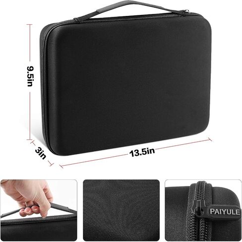 Battery Organizer Storage Case Holder with Tester BT-168, Batteries Variety Pack Bag, Holds 140+ AA, AAA, C, D, 9V, Lithium 3V Button Batteries, Battery Caddy Container(Not includes Batteries)(Black) in Saudi Arabia