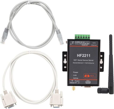 HF2211 Serial Network Server Serial Server Ethernet DTU Network Communication 5 to 36VDC with Device Servers in Saudi Arabia
