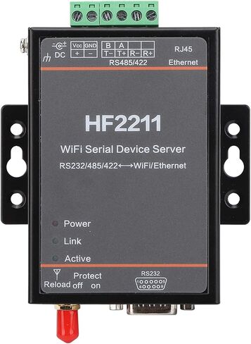 HF2211 Serial Network Server Serial Server Ethernet DTU Network Communication 5 to 36VDC with Device Servers in Saudi Arabia