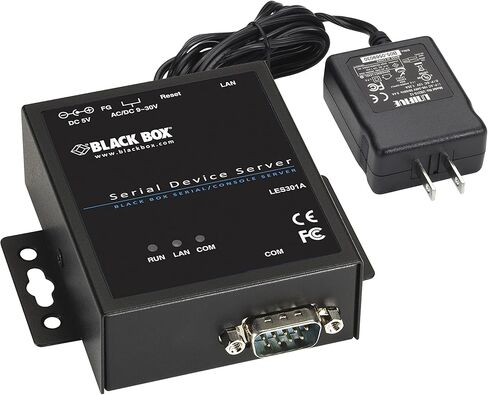 Black Box LES301A-KIT 1-Port 10/100 Device Server - RS-232/422/485 in Saudi Arabia