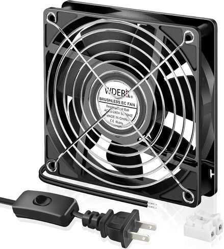 EC 60mm x 25mm Mini Muffin Fan Cooling Axial AC 110v 120v 220v 240v in Kuwait