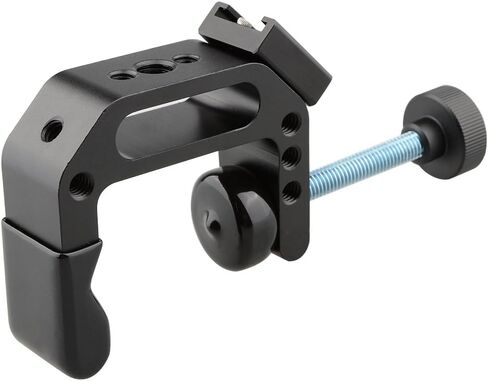 CAMVATE C-Clamp Desktop Mount Holder Stand Articulated with Cold Hot Shoe Mount - 1154 in Saudi Arabia