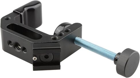 CAMVATE C-Clamp Desktop Mount Holder Stand Articulated with Cold Hot Shoe Mount - 1154 in Saudi Arabia