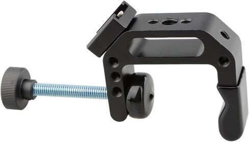 CAMVATE C-Clamp Desktop Mount Holder Stand Articulated with Cold Hot Shoe Mount - 1154 in Saudi Arabia