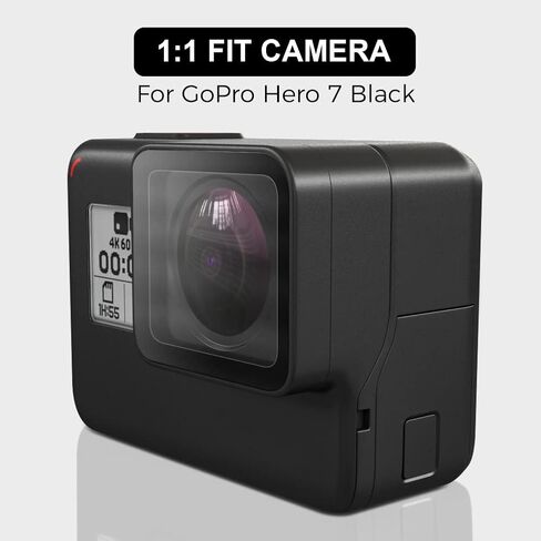 Lens Replacement Kit for GoPro Hero 5/4 Session Protective Lens Repair Parts (Black) in Kuwait
