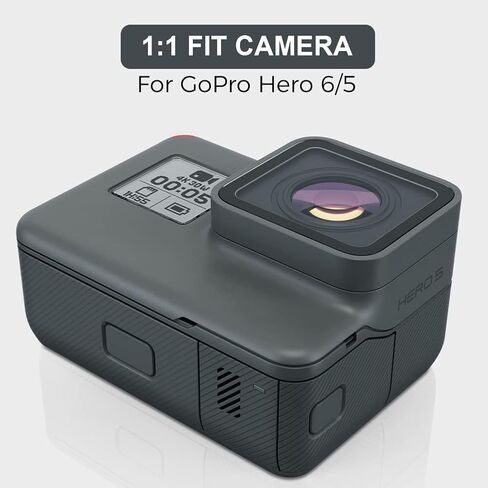Lens Replacement Kit for GoPro Hero 5/4 Session Protective Lens Repair Parts (Black) in Saudi Arabia