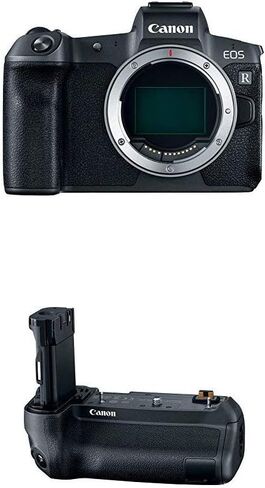 Canon EOS R RF24-105mm F4-7.1 IS STM Lens Kit, Vlogging and Content Creator Camera 4K UHD, Digital Single-Lens Non-Reflex AF/AE, 0.4 Magnification, Mirrorless and Full-Frame, Compact & Lightweight in Kuwait