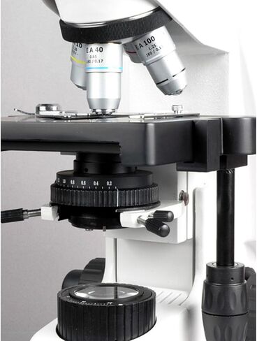 AmScope 40X-2000X Professional Kohler Binocular Compound Microscope (B660B) in Saudi Arabia