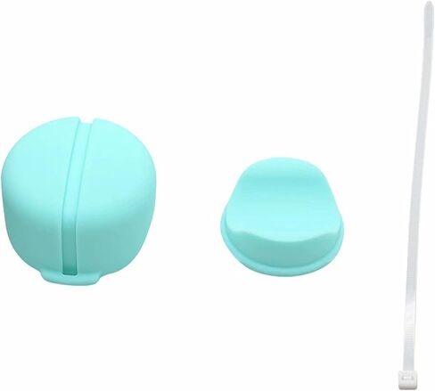 جراب من السيليكون بحلقة تثبيت على الدراجة الهوائية TCPQX AirTag، مقاوم للماء ومضاد للصدمات ومضاد للفقد لملحقات دعامة الدراجة مع طبقة واقية in Kuwait