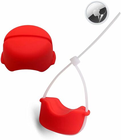 جراب من السيليكون بحلقة تثبيت على الدراجة الهوائية TCPQX AirTag، مقاوم للماء ومضاد للصدمات ومضاد للفقد لملحقات دعامة الدراجة مع طبقة واقية in Kuwait