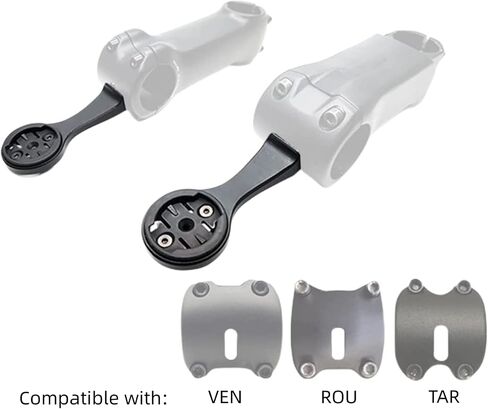 Bike Computer Mount Bracket Set Compatible with Garmin/G/G+/Wahoo/Bryton for Specialized S-Works VENGE Sl7 Stem Bike GPS Adapter Combo Kit in Saudi Arabia