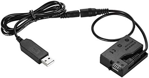 Honza -E8 بطارية الدمية مع كابل محول USB لبنك الطاقة DC لاستبدال LP-E8 لكاميرات 550D 600D 650D 700D DSLR in Kuwait