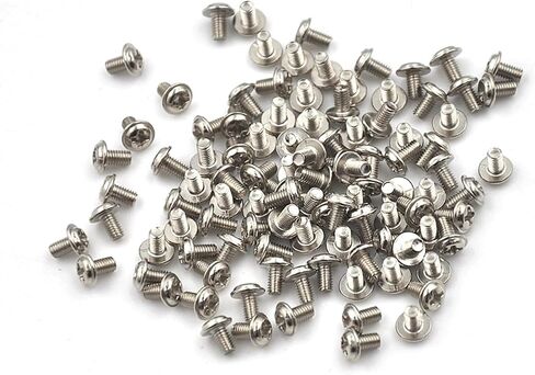 100pcs M3 Screws High Quality Screw Anchor Quick Self-Tapping Screws for Universal Laptop and Hard Drive Hex Screws in Saudi Arabia