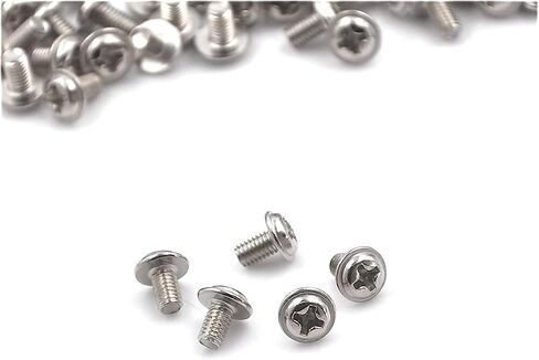 100pcs M3 Screws High Quality Screw Anchor Quick Self-Tapping Screws for Universal Laptop and Hard Drive Hex Screws in Saudi Arabia