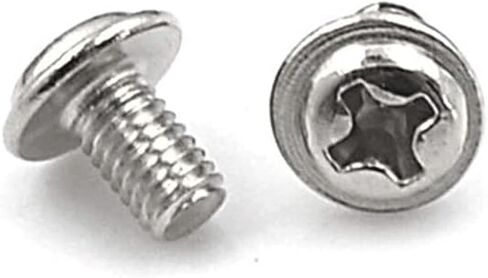 100pcs M3 Screws High Quality Screw Anchor Quick Self-Tapping Screws for Universal Laptop and Hard Drive Hex Screws in Saudi Arabia