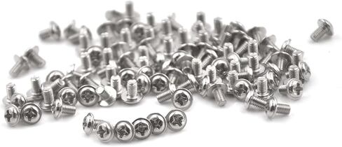 100pcs M3 Screws High Quality Screw Anchor Quick Self-Tapping Screws for Universal Laptop and Hard Drive Hex Screws in Saudi Arabia