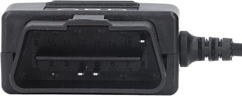 كابل طاقة Yosoo Health Gear obd، كابل محول طاقة 48 سم/18.9 بوصة obd مع زر تبديل وضع Acc حماية الجهد المنخفض مناسب لشحن هاتف كاميرا داش in Saudi Arabia