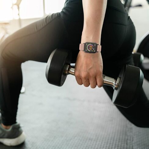 3Plus Vibe Pro Watch Series 1.78in شاشة AMOLED كبيرة تعمل باللمس، الصحة واللياقة البدنية، بطارية تدوم 21 يومًا، ساعة ذكية لتعقب النوم، BO2، معدل ضربات القلب، مقاومة للماء 5ATM in Kuwait