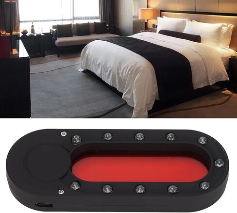 جوينك كاشف كاميرا التجسس الخفية، كاشف كاميرا شخصية مخفية محمول ومسح بالاشعة تحت الحمراء، 11 مصباح بالاشعة تحت الحمراء من النوع C كاشف مضاد للمراقبة in Kuwait