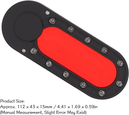 جوينك كاشف كاميرا التجسس الخفية، كاشف كاميرا شخصية مخفية محمول ومسح بالاشعة تحت الحمراء، 11 مصباح بالاشعة تحت الحمراء من النوع C كاشف مضاد للمراقبة in Kuwait