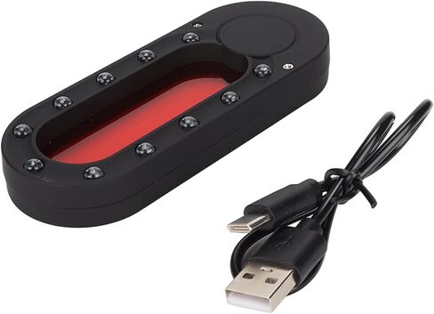 جوينك كاشف كاميرا التجسس الخفية، كاشف كاميرا شخصية مخفية محمول ومسح بالاشعة تحت الحمراء، 11 مصباح بالاشعة تحت الحمراء من النوع C كاشف مضاد للمراقبة in Kuwait