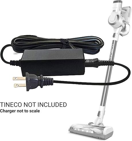 استبدال محول شاحن البطارية 21.6 فولت وقابس سلك إمداد الطاقة والكابل المتوافق مع Tineco A10 وA11 Hero/Master Wireless Stick Vacuum Hoover وما إلى ذلك in Kuwait