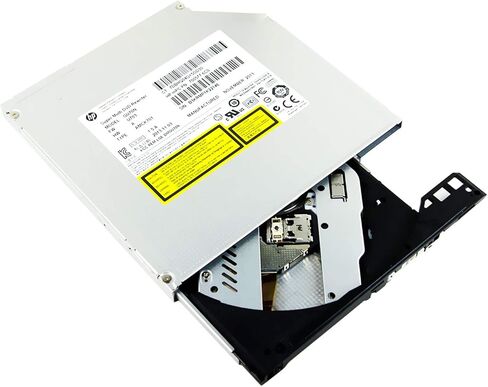 كاتب داخلي جديد للكمبيوتر المحمول 8X DVD+-R/RW DL لأجهزة الكمبيوتر المحمول Dell HP Lenovo، طراز LG HL-DT-ST DVD-RAM GU70N، أجزاء بديلة لمحرك SATA البصري فائق النحافة مقاس 9.5 مم in Kuwait