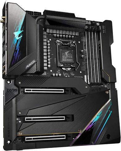 GIGABYTE Z590 AORUS Xtreme (LGA 1200/ Intel/ Z590/ E-ATX/Triple M.2/ USB 3.2 Gen2X2 Type-C/Intel WiFi 6E/ AQUANTIA 10GbE LAN/Intel Thunderbolt 4/ AORUS PRO Gen4 AIC Adaptor/Gaming Motherboard) in Saudi Arabia