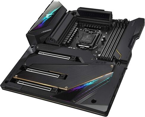 GIGABYTE Z590 AORUS Xtreme (LGA 1200/ Intel/ Z590/ E-ATX/Triple M.2/ USB 3.2 Gen2X2 Type-C/Intel WiFi 6E/ AQUANTIA 10GbE LAN/Intel Thunderbolt 4/ AORUS PRO Gen4 AIC Adaptor/Gaming Motherboard) in Saudi Arabia