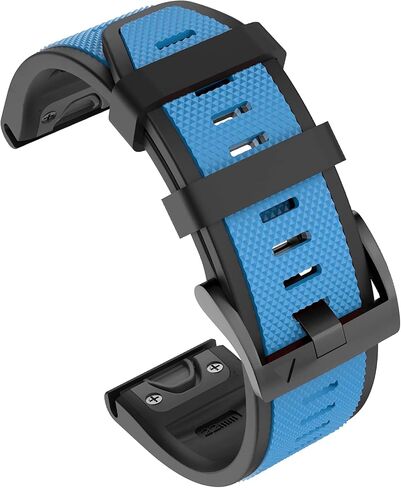 OVERSTEP Compatible with Fenix 5 Watch Band for Garmin Fenix 5 Plus/Fenix 6/Fenix 6 Pro/Fenix 7/Forerunner 935/Forerunner 945/Approach S62/Quatix 5, Green in Saudi Arabia