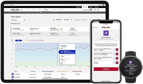 Polar Vantage V2 - ساعة ذكية متميزة متعددة الرياضات مع نظام تحديد المواقع العالمي (GPS). in Saudi Arabia
