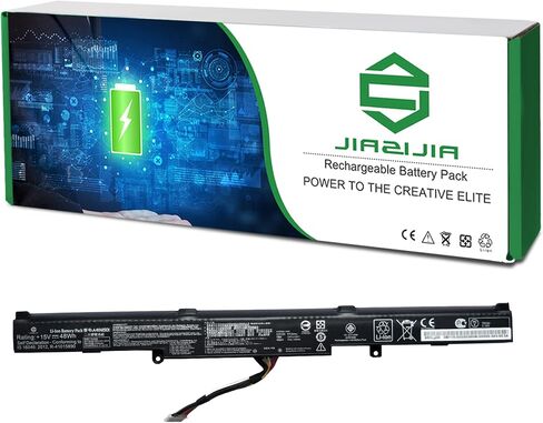 JIAZIJIA A41N1501 استبدال البطارية لـ Asus Rog G752VW GL752 GL752V GL752VLM GL752VW GL752VWM N552V N552VW N552VX N752 N752V N752VW N752VX Series A41LK9H 15V 48Wh 3100mAh 4- خلية in Saudi Arabia